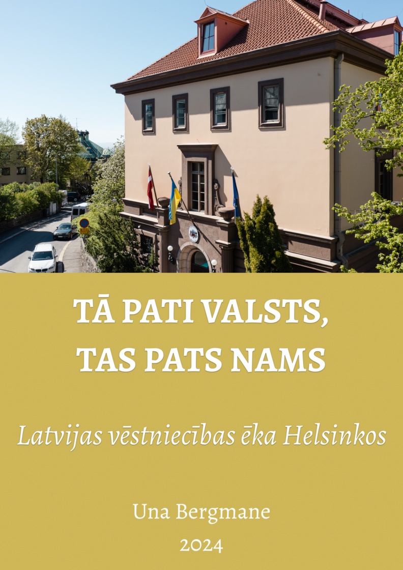 Tā pati valsts, tas pats nams. Materiāls par Latvijas vēstniecības Somijā vēsturi.