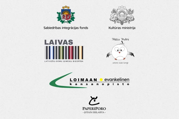 Latvisko ģimeņu dienu Loimā atbalstītāji 2024. gadā.
